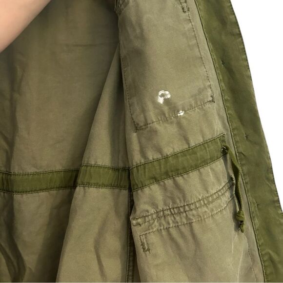 Madewell Catskills Army Green Military Utility Jacket Size Small - Picture 8 of 10